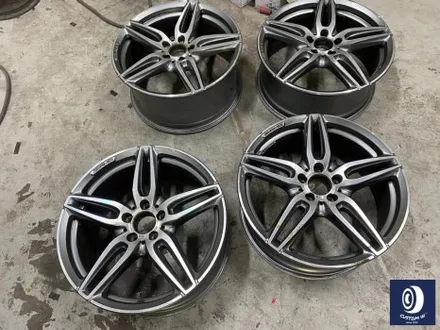 감동적인 후기글을 작성해 주신 고객분의 차량/ 벤츠 E220D 카브리올레 19인치(일명 AMG 별휠) 블랙 유광 휠도색 (feat. 보험 긴급 출동 서비스를 이용한 캐리어 카 입출고) / 용인 처인구