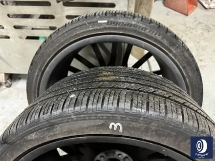BMW G05 X5 22인치 휠 상처 수리 후, 블랙 유광 휠도색 + 부식 제거 후, 블루 캘리퍼 도색 / 용인 처인구