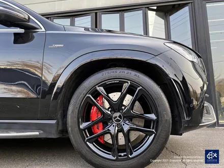 벤츠 GLE53 AMG 잘 못된 휠수리 박리 제거 후, 블랙유광 휠도색 + 레드 캘리퍼 도색 / 용인 처인구