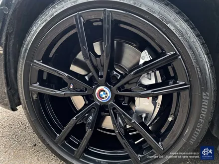 BMW G20 M340i 블랙유광 휠도색 + 실버 캘리퍼 도색 / 용인 처인구