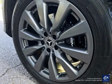 벤츠 GLC350e 리어 범퍼 수리 + 휠수리 후 무광 그레이 휠도색 + 블랙 캘리퍼 도색 / 용인 처인구