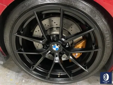 휠 수리 도색 불량 / BMW M4 763M 타 업체 잘못된 휠도색 약품 박리 / 페인트 제거 후, 사틴 블랙 휠 도색 재작업 + 카본 세라믹 골드 캘리퍼 도색 / 용인 처인구