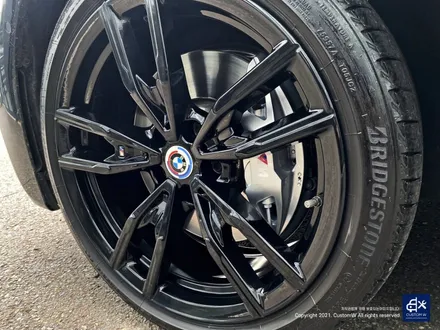 BMW G20 M340i 블랙유광 휠도색 + 실버 캘리퍼 도색 / 용인 처인구