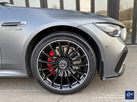 벤츠 GT43 AMG 휠수리 후 블랙 실버 투톤 유광 휠도색 + 레드 캘리퍼 도색 / 용인 처인구