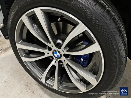 BMW X5 469M 휠상처 다이아몬드 컷팅 휠복원 + 블루 캘리퍼 도색 / 용인 처인구