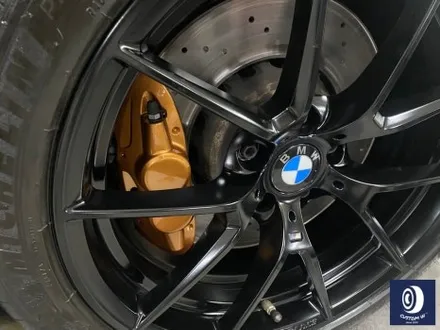 휠 수리 도색 불량 / BMW M4 763M 타 업체 잘못된 휠도색 약품 박리 / 페인트 제거 후, 사틴 블랙 휠 도색 재작업 + 카본 세라믹 골드 캘리퍼 도색 / 용인 처인구