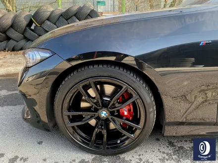 BMW G20 M340i 792M 블랙 유광 휠도색 + 레드 캘리퍼 도색 / 용인 처인구