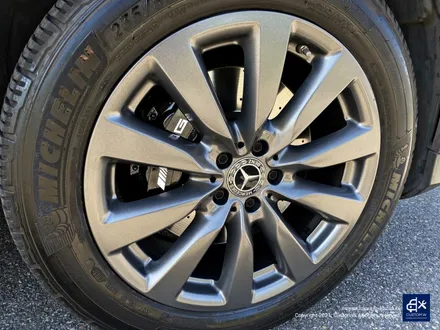 벤츠 GLC350e 리어 범퍼 수리 + 휠수리 후 무광 그레이 휠도색 + 블랙 캘리퍼 도색 / 용인 처인구