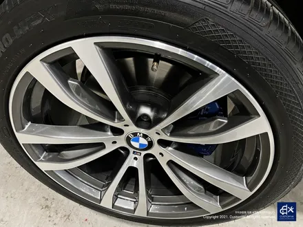 BMW X5 469M 휠상처 다이아몬드 컷팅 휠복원 + 블루 캘리퍼 도색 / 용인 처인구