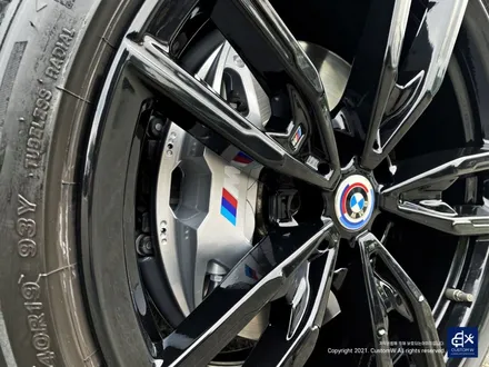 BMW G20 M340i 블랙유광 휠도색 + 실버 캘리퍼 도색 / 용인 처인구