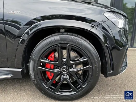 벤츠 GLE53 AMG 블랙 유광 휠도색 + 레드 캘리퍼 도색 / 용인 처인구