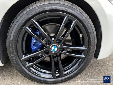 BMW 118d 703M 휠수리 후 블랙유광 휠도색 + 블루 캘리퍼 도색 / 용인 처인구
