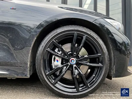BMW G20 M340i 블랙유광 휠도색 + 실버 캘리퍼 도색 / 용인 처인구