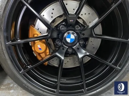 휠 수리 도색 불량 / BMW M4 763M 타 업체 잘못된 휠도색 약품 박리 / 페인트 제거 후, 사틴 블랙 휠 도색 재작업 + 카본 세라믹 골드 캘리퍼 도색 / 용인 처인구