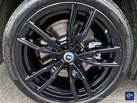 BMW G20 M340i 블랙유광 휠도색 + 실버 캘리퍼 도색 / 용인 처인구
