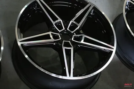 BMW 4시리즈 슈니처(AC Schnitzer) 도색 휠을 다이아몬드컷팅휠(블랙폴리시)로 변신하다. / 용인 처인구