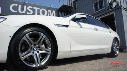 고스트크롬 휠도색으로 BMW 640D 휠을 멋지게 바꿔봤습니다. / 용인 처인구