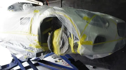 포르쉐를 잡기 위한 벤츠의 역작 AMG GT! 커스텀 휠도색과 캘리퍼도색을 했습니다. / 용인 처인구
