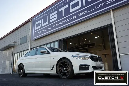 블랙유광 휠도색 - BMW G30 530I 664M / 용인 처인구