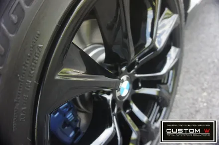BMW X6 40d 기존 휠도색 차량의 휠수리를 위한 재방문. / 용인 처인구