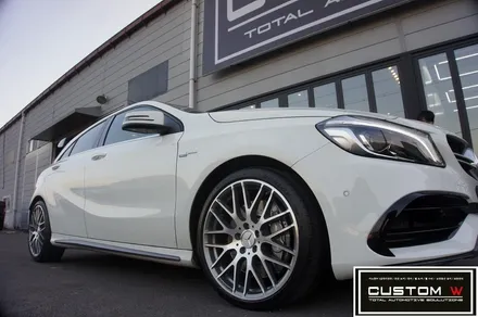 갖고 싶은 포켓 머신_! 벤츠 A45 AMG 휠수리 다이아몬드 컷팅 휠복원 작업기. / 용인 처인구