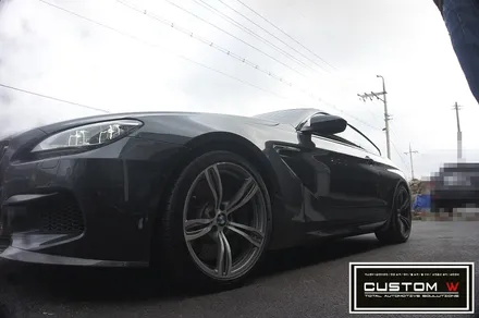 BMW M6 휠상처수리, 다이아몬드컷팅 휠복원 작업_! / 용인 처인구