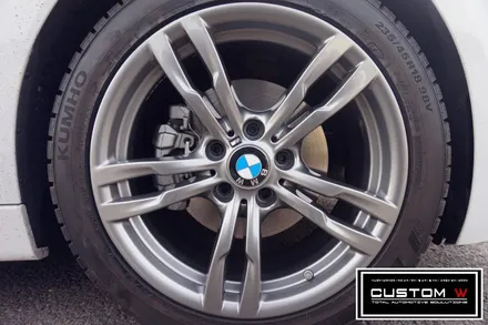 BMW 441M 휠 상처 수리후, 휠복원도색 .분당용인 수입차  BMW휠수리복원 도색 커스텀W / 용인 처인구