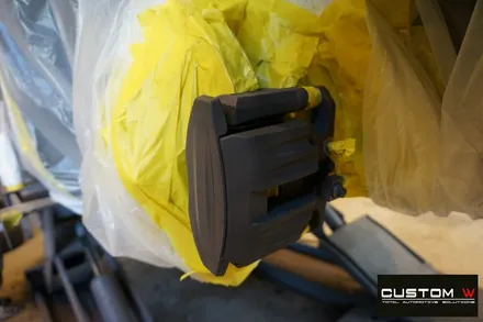 엄청난 가속력 테슬라 모델 S P100D 블랙유광 휠도색 그리고  90D 차량의  레드 캘리퍼 도색 작업까지.! / 용인 처인구