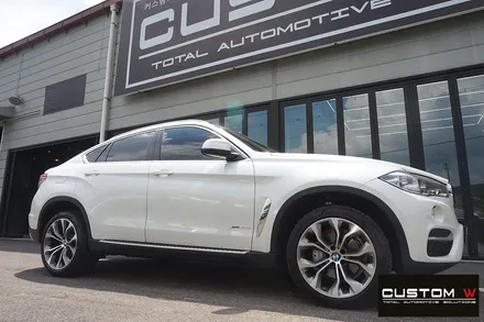 BMW X6 상처난 20인치 다이아몬드 커팅 휠 수리 복원. / 용인 처인구