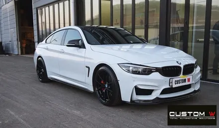 BMW 440i 블랙유광 휠도색 / 용인 처인구