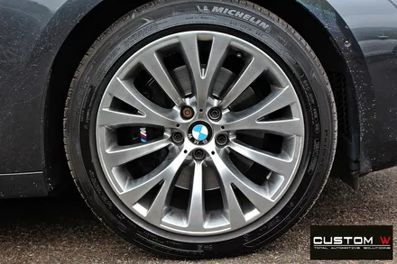 BMW 5GT 휠 상처 수리 후 고스트크롬 휠 도색 / 용인 처인구