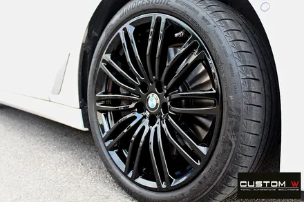 BMW G30 M540i 664M 블랙유광 휠도색 / 용인 처인구