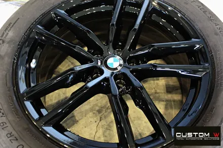 BMW G02 X4 19인치 662M 블랙유광 휠도색 / 용인 처인구