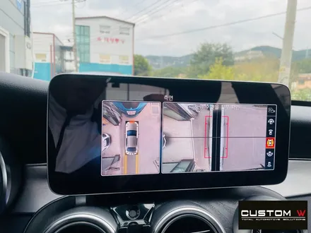 벤츠 W205 C클래스 순정 서라운드뷰 360도카메라 설치 / 용인 처인구