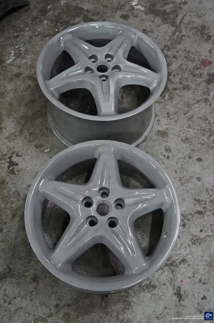 페라리 F355 베를리네타 실버 휠복원 / 용인 처인구