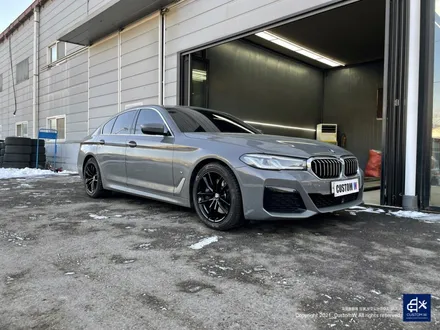 단조로운 실버휠의 변신! BMW G30 520i 662M 블랙유광 휠도색 / 용인 처인구