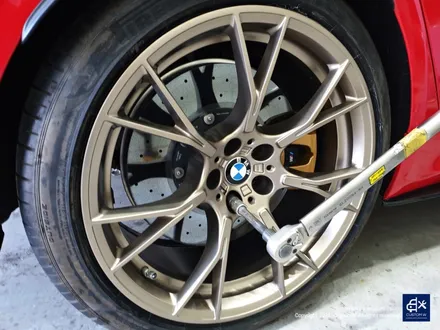 슈퍼 세단 BMW F90 M5 CS 789M 휠수리 후 골드 브론즈 휠복원 / 용인 처인구