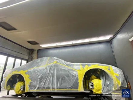 BMW Z4 20i 블랙유광 휠도색 & 레드 캘리퍼 도색 / 용인 처인구
