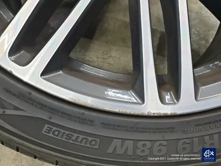 BMW G30 530e 664M 휠수리 후 블랙유광 휠도색 / 용인 처인구