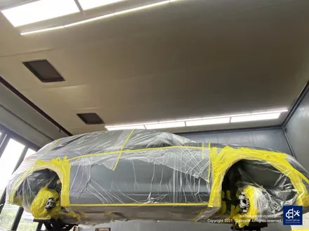 BMW 118d 블랙유광 휠도색 + 엄청난 부식 제거 후 블루 캘리퍼 도색 / 용인 처인구