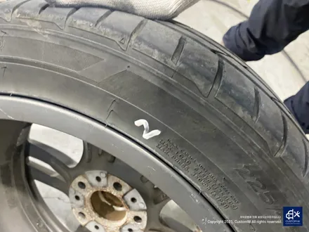 BMW F30 320d 441M 휠수리 후 블랙유광 휠도색 / 용인 처인구