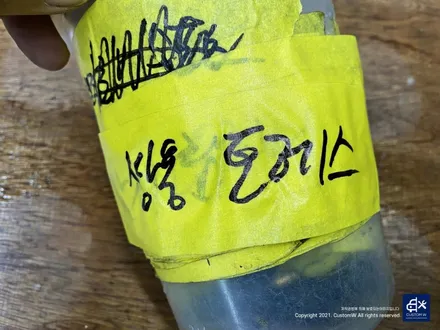 쌍용 토레스 블랙유광 휠도색 + 레드 캘리퍼 도색 / 용인 처인구
