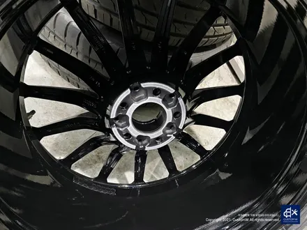 벤츠 GT43 AMG 블랙실버 투톤 유광 휠도색 / 용인 처인구