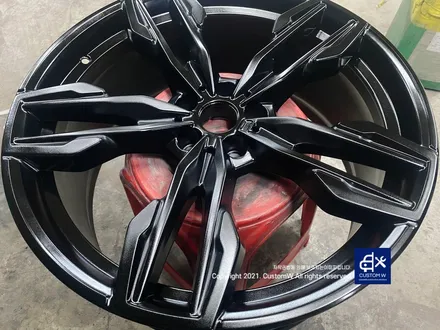 BMW G03 X3 M40i 718M 휠 상처 수리 후, 다이아몬드 컷팅 휠복원 / 용인 처인구