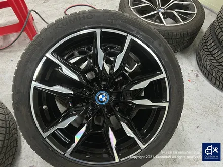 BMW I4 M50 휠 상처 수리 후, 다이아몬드 커팅 복원 / 용인 처인구