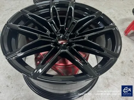 믿고 맡기는 커스텀 W_! 캐리어 카 (세이프 티 로더)를 이용해서 입출고_! BMW G87 신형 M2 블랙 유광 휠도색 & 레드 캘리퍼 도색 / 용인 처인구