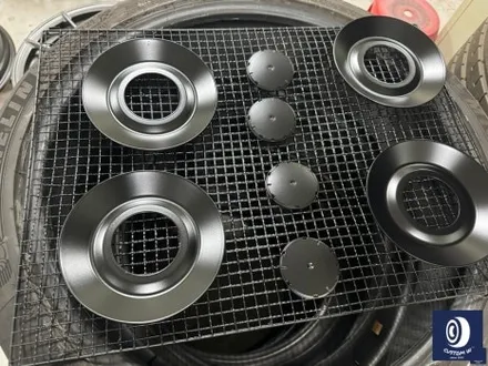 신차 출고 후 곧바로 입고_!  유니크한 멋진 바디 컬러_!! 벤츠 G 바겐 G63 AMG 22인치 투톤 무광 휠도색 작업으로 완성체로 만들었어요 : - ) / 용인 처인구
