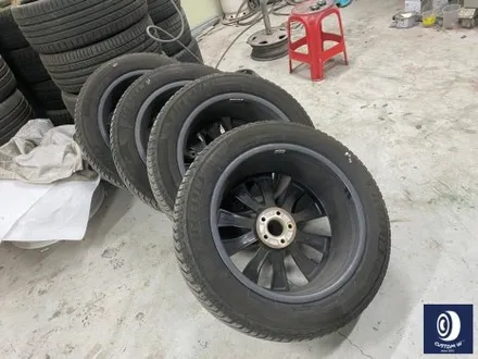 볼보 V90 CC (크로스 컨트리) 휠 상처 수리 후, 블랙 유광 휠도색_ / 용인 처인구