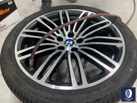 BMW G30 530i 19인치 664M 상처 수리 후, 다이아몬드 커팅 휠 복원 / 용인 처인구