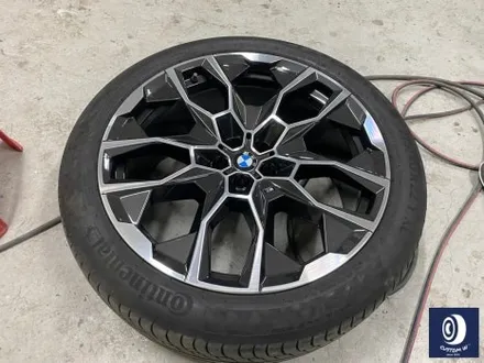 BMW X7 40i 913M 22인치 휠 상처 수리 후, 다이아몬드 커팅 휠 복원 / 용인 처인구